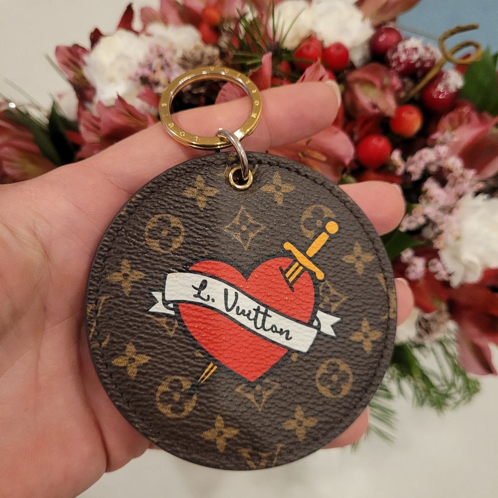 Authentic Louis Vuitton key charm